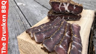 BILTONG RECIPE  How To Make The Perfect King Of Jerky [upl. by Mulloy]