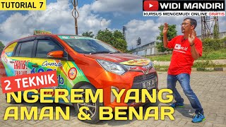 2 CARA TEKNIK MENGEREM YANG BENAR DAN AMAN  CARA STOP amp GO  TUTORIAL 7 [upl. by Ellitnahc401]