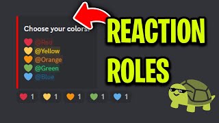 How to Make Reaction Roles on Discord  2024 Easy Guide [upl. by Htyderem]