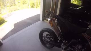 Yamaha WR250X FMF Powercore 4 sound [upl. by Ecyle]