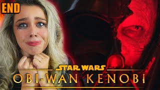 GOODBYE DARTH OBIWAN KENOBI REACTION  FIRST TIME WATCHING  EPISODE 6 1x06 [upl. by Ahsilif]