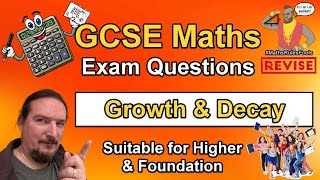 Growth and Decay  GCSE Maths Exam Questions Foundation and Higher [upl. by Ping]