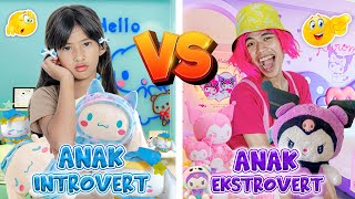 DISTA ANAK INTROVERT KALEM VS UCUP ANAK EKSTROVERT GAK MAU DIEM😱 WADUH AKTIF BANGET SIH😬 trending [upl. by Gniw750]