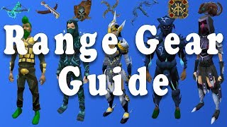 Comprehensive Range Gearing Guide  Runescape 3 [upl. by Beane]