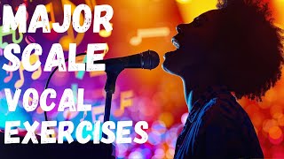 Major Scale Vocal Exercises [upl. by Atirak83]