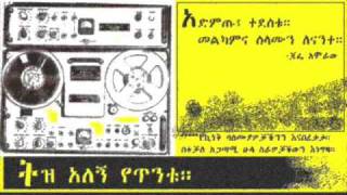 quotአላስቀየምኳትም፣ እኔ ምን አረኳትquot Tadele Bekele quotAlaskeyemkuwatmquot [upl. by Priebe]