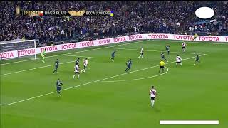 Quintero Goal Vs Boca Juniors [upl. by Yetah302]