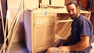 Ep 7 How to make Inset Doors and Inset Drawers  Build inset cabinet doors  DIY Kitchen Cabinets [upl. by Joette]