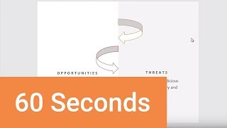 How to Make Curved Arrows in PowerPoint in 60 Seconds [upl. by Eliades]