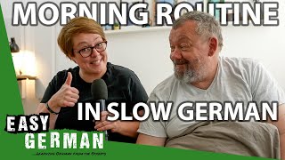 Our Morning Routine in Slow German  Super Easy German 232 [upl. by Alton]