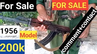 AK 47 FOR SALE only 200k Russian  USA  china available [upl. by Malvie484]