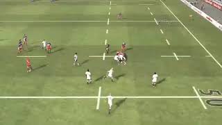 Rugby Challenge 4 gameplay Saracens Vs Harlequins Highlights [upl. by Leibrag]