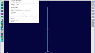 Modelisation dun spaghetti en traction avec RDM6 [upl. by Adnic]