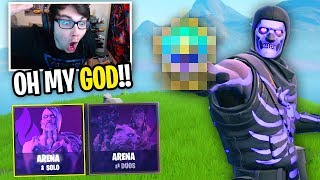 I tried RANKED ARENA in Fortnite for the FIRST TIME and THIS HAPPENED HOW did I DO THIS [upl. by Arorua]