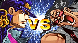 JoJos Bizarre Adventure  EdelX vs Mr Buisness [upl. by Kihtrak]