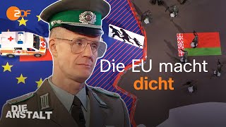 Die Ostgrenze von Polen Eine menschenrechtsfreie Zone  Die Anstalt [upl. by Eillat]