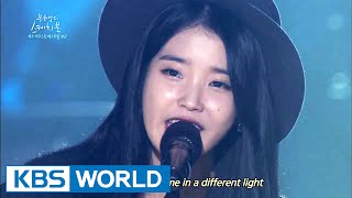 Short Clip quotSay You Love Mequot by IU Live on quotYu Huiyeols Sketchbookquot [upl. by Ahsiyt]