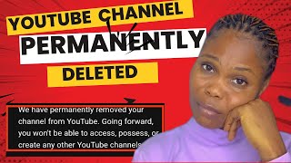 HOW I RECOVERED MY PERMANENTLY DELETED YOUTUBE CHANNEL BACK  YOUTUBE DELETED MY CHANNEL [upl. by Evetta]