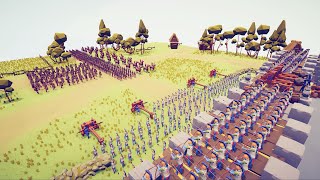 CAN 150 ROMAN ARMY CAPTURE ENEMY CASTLE  Totally Accurate Battle Simulator TABS [upl. by Cimbura505]