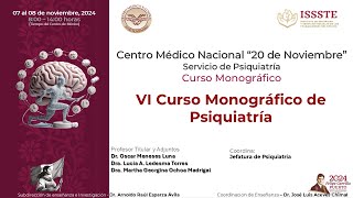 VI Curso Monográfico de Psiquiatría [upl. by Jarin585]