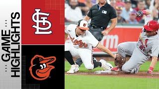 Cardinals vs Orioles Game Highlights 91123  MLB Highlights [upl. by Adnilak]