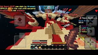 🎭🎭🎭I play cubecraft bedwars with bad luck 😣😖 [upl. by Fortunia]