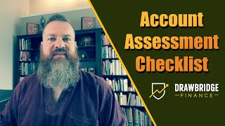 Investment Account Checklist  Step by Step approach to account assessment [upl. by Eirrehs310]