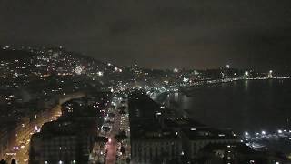 CAPODANNO 2018 a NAPOLI  I botti di mezzanotte da via Orazio [upl. by Parhe520]