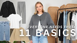 11 WARDROBE BASICS THAT WILL BE YOUR FOUNDATIONS FOR EVERY OUTFIT [upl. by Nahem]