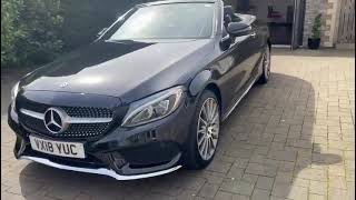 2018 Mercedes C220d AMG Line premium plus Cabriolet 4Matic [upl. by Krahmer836]