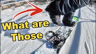 NEW Step in Snowboard Bindings  Clew Bindings Season 6 Day 28 [upl. by Adihsaar]