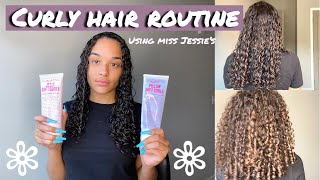 CURLY HAIR ROUTINE 2022  perfect curls every time [upl. by Yeliah]