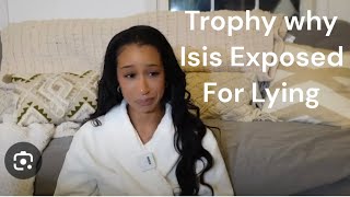 Breaking News The Trophy Wife Isis Get Exposed By The Husbands Neice [upl. by Oicnerual]