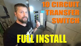 Installing a Transfer Switch for Solar or Gas Generators [upl. by Brinn]