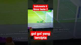 gol gol yang tercipta indonesia vs timor leste aff cup u190 2024 [upl. by Nirred]