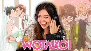 THE END CREDITS  Wotakoi Love is Hard for Otaku OVA 3 REACTION [upl. by Wilhide]