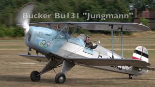 Bücker Bü131 Jungmann Aerobatics [upl. by Case]