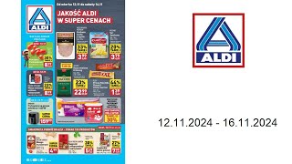 Gazetka ALDI PL  12112024  16112024  Pełna oferta [upl. by Sinnej]