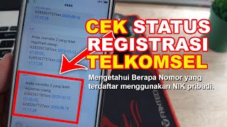 Cara Cek Registrasi Kartu Telkomsel dengan Kode Dial [upl. by Mihe]