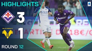 FIORENTINAVERONA 31  HIGHLIGHTS  Kean hattrick for the Viola  Serie A 202425 [upl. by Aramit207]