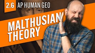 MALTHUSIAN Theory Explained AP Human Geography Review—Unit 2 Topic 6 [upl. by London]