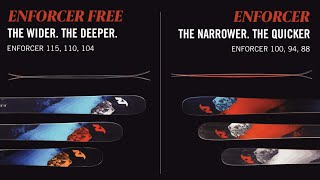 2021 Nordica ENFORCER Ski Family [upl. by Ellehcsar]