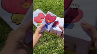 Bt21 TATA blind bag Really cute TATA items from all Miniso asmrblindbags21 tata bts miniso [upl. by Paule]