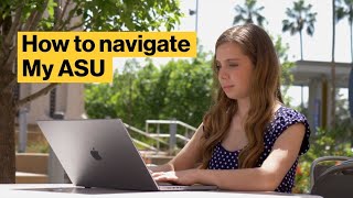 How to navigate My ASU  ASU Online [upl. by Nnylyma]