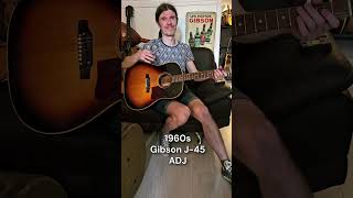 1960’s Gibson J45 ADJ gibson gibsonj45 vintagegibson sunburst [upl. by Ilrak920]