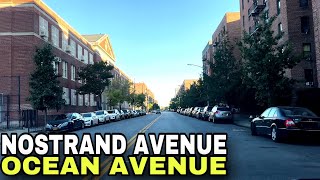 Nostrand Ave to Ocean Ave  Brooklyn  New York City In UrduHindi [upl. by Ylellan]