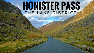 4K Drive Honister Pass  The Lake District  England  Autumn Drive  Lake District National Park [upl. by Hewet]