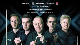 WATCH LIVE  2024 CHAMPIONSHIP LEAGUE SNOOKER  INVITATIONAL  TABLE 2 [upl. by Macgregor]