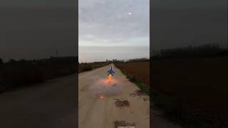 Fighter plane rocket shorts fireworks diwali fighterplane [upl. by Arbba]