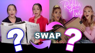 Twins Swap Mystery Box ft Rybka Twins  Merrell Twins [upl. by Ettevahs795]